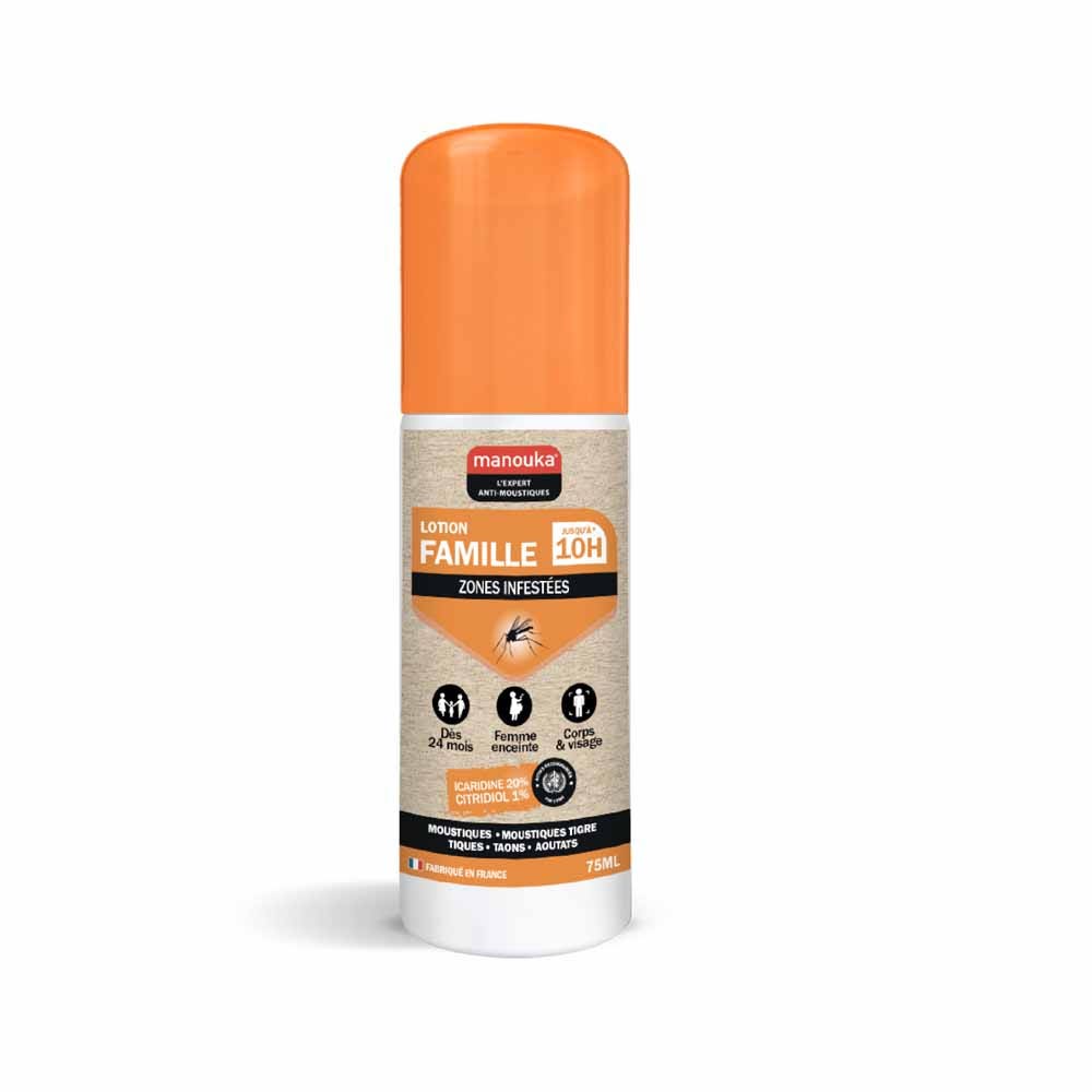 Manouka Antimosquitos Locion Familiar Rostro Y Cuerpo 75 ml