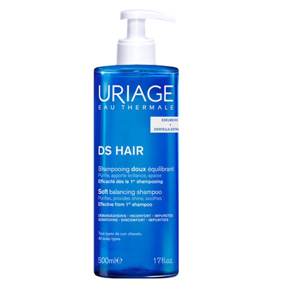 Uriage D.S Champú equilibrante suave cabello 500 ml