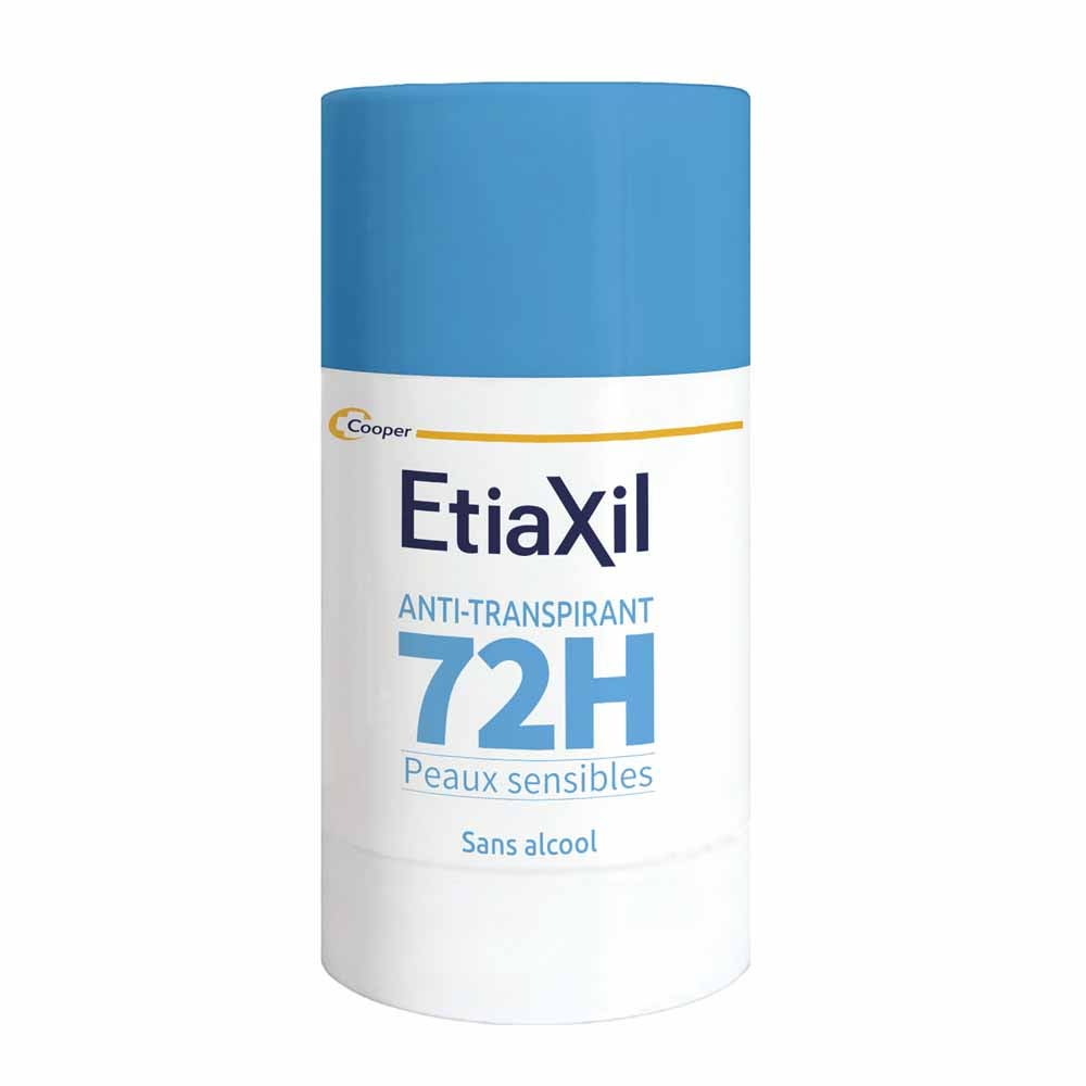 Etiaxil Antitranspirante Desodorante en stick protección 72h pieles sensibles 40 ml