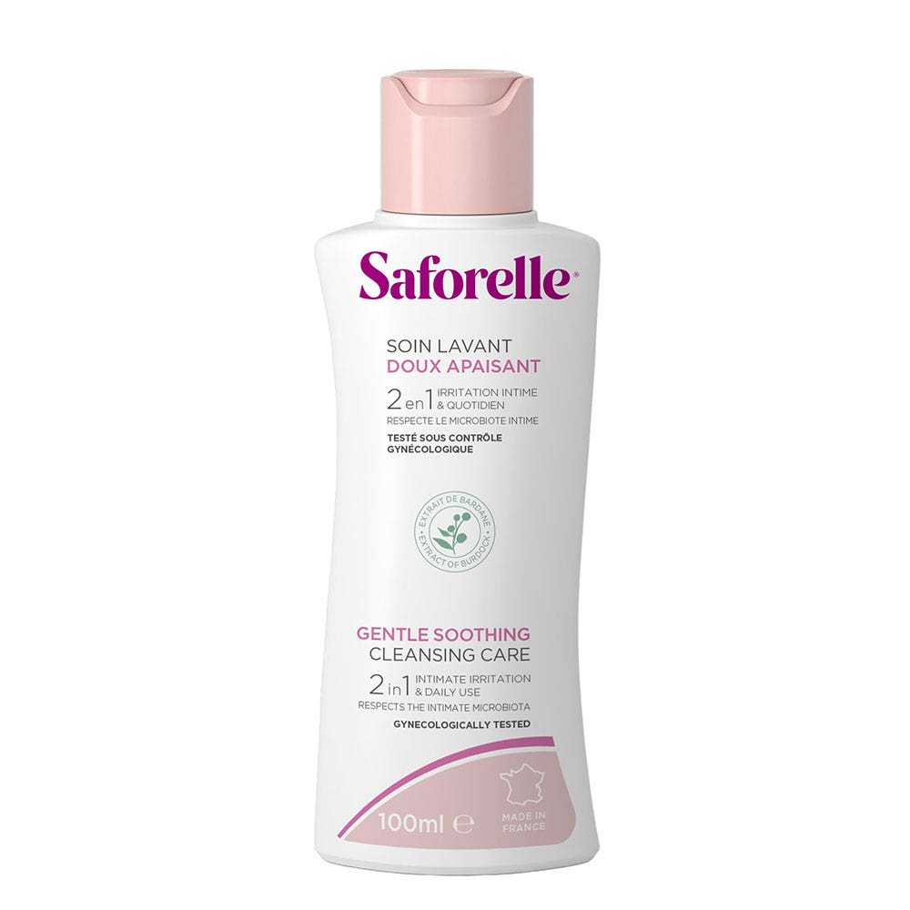 Saforelle Gel limpiador suave calmante 100ml
