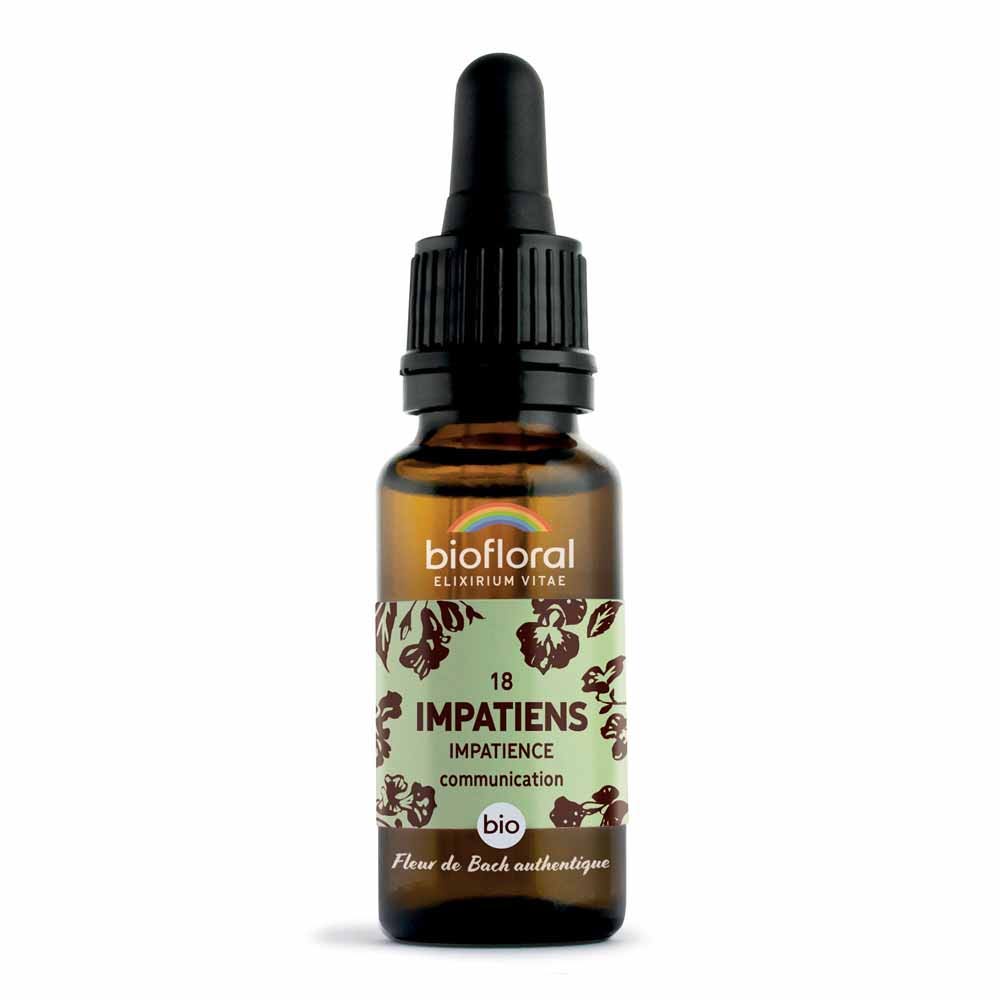 Biofloral Flores de Bach n°18 Impaciencia bio Demeter 20 ml