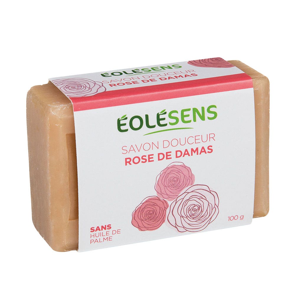 Eolesens Jabón suavidad rosa de Damasco 100 g