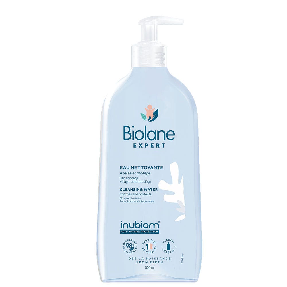 Biolane Experto Agua limpiadora sin aclarado calmante 750 ml