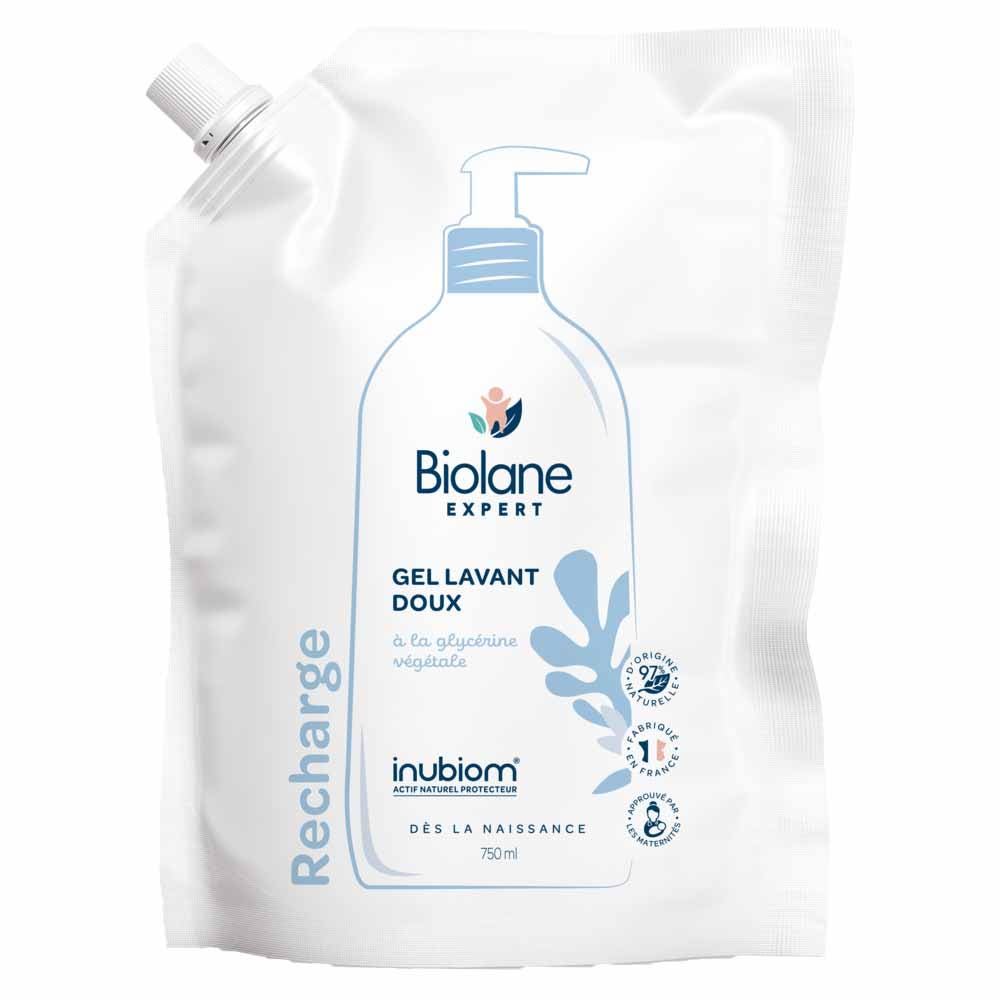 Biolane Experto Gel de limpieza suave con glicerina vegetal 750 ml