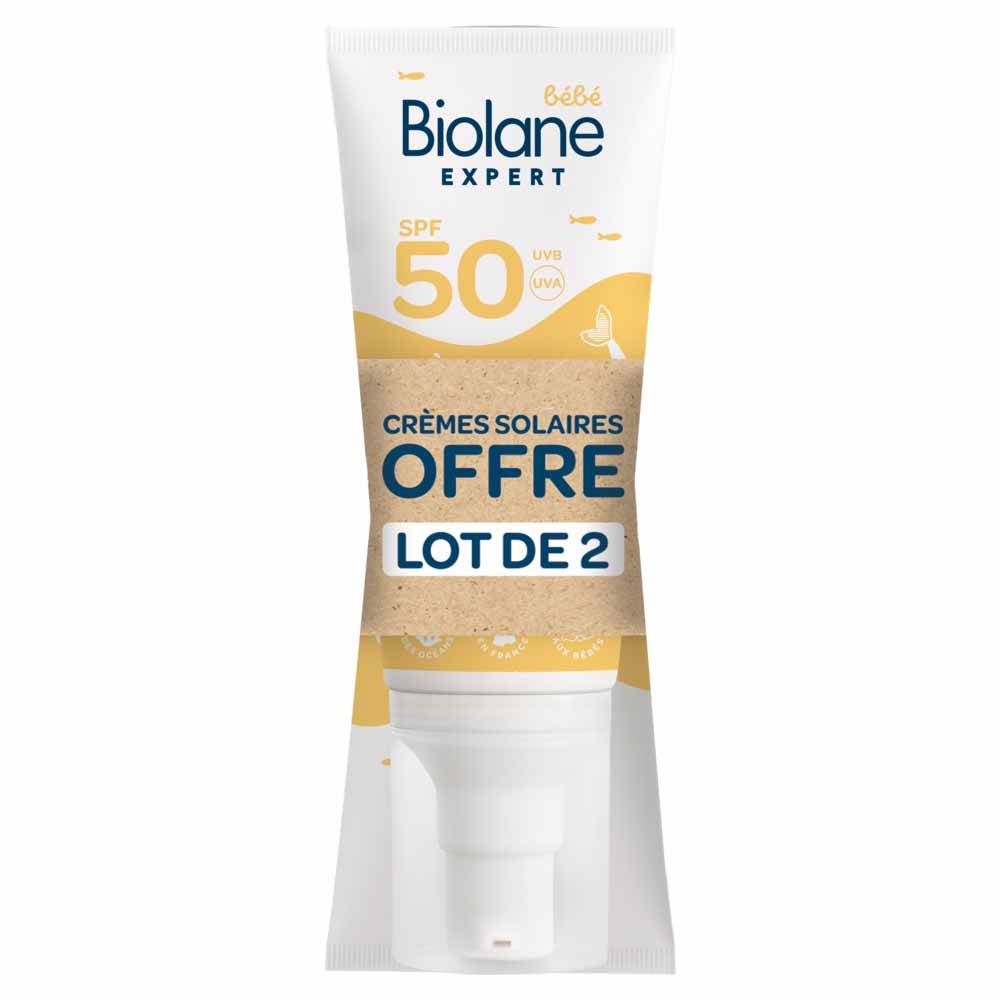 Biolane Experto Protector solar SPF50 2 x 50 ml