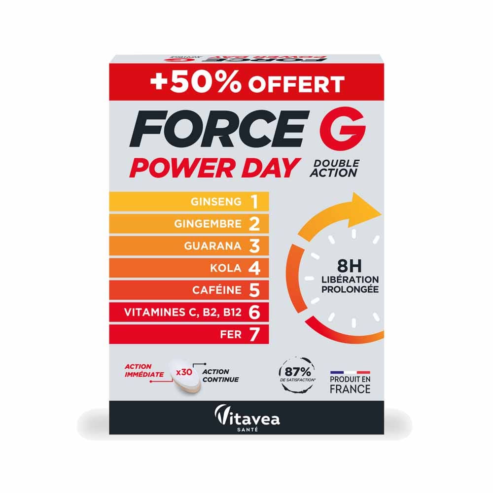 Vitavea Santé Force G Power Day 30 comprimidos