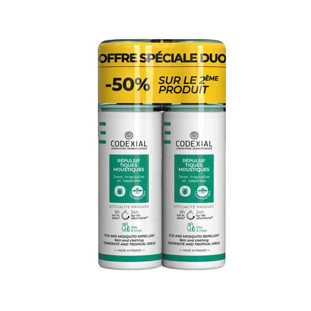 ENO Laboratoire Codexial Anti-pique Repelente Garrapatas Mosquitos 2x75ml