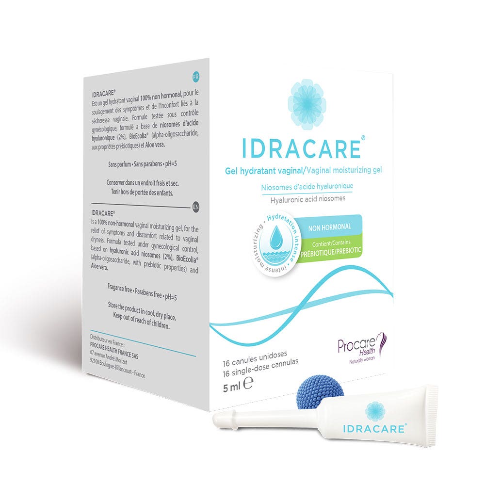 Procare Idracare Gel vaginal hidratante 16 x 5 ml