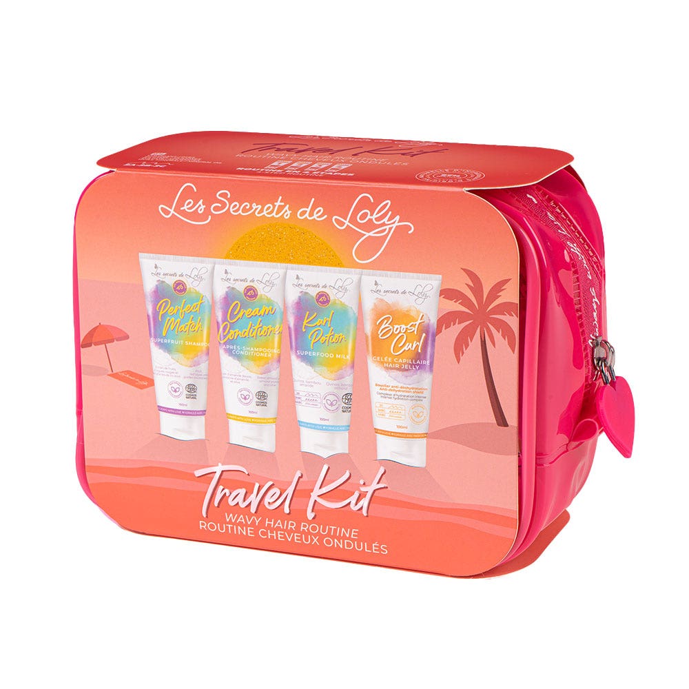 Les Secrets de Loly Kit de viaje Cabello ondulado