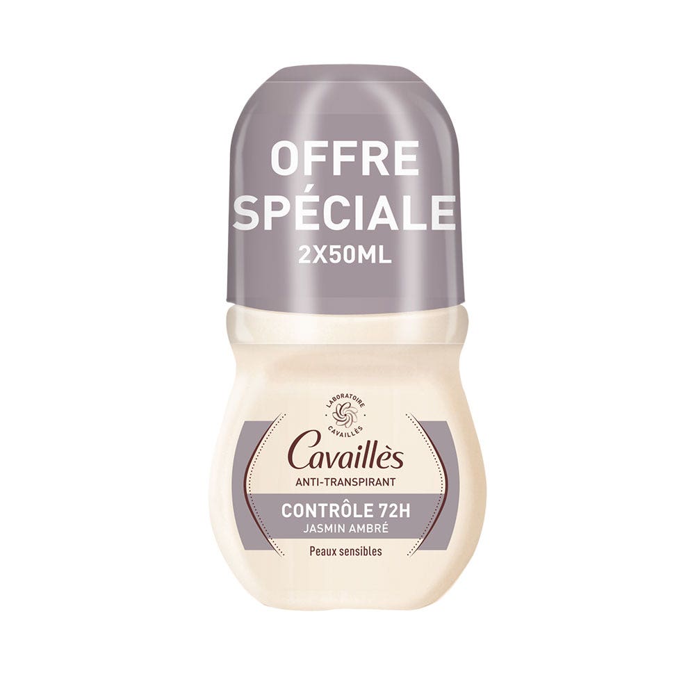 Cavaillès Intense LP Desodorante antitranspirante 72h 2 x 50 ml