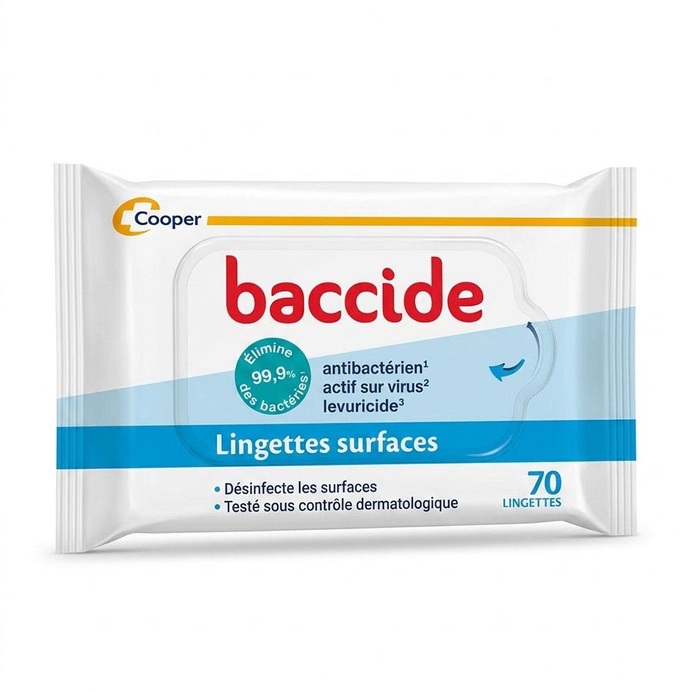 Baccide Toallitas superficies 70 unidades