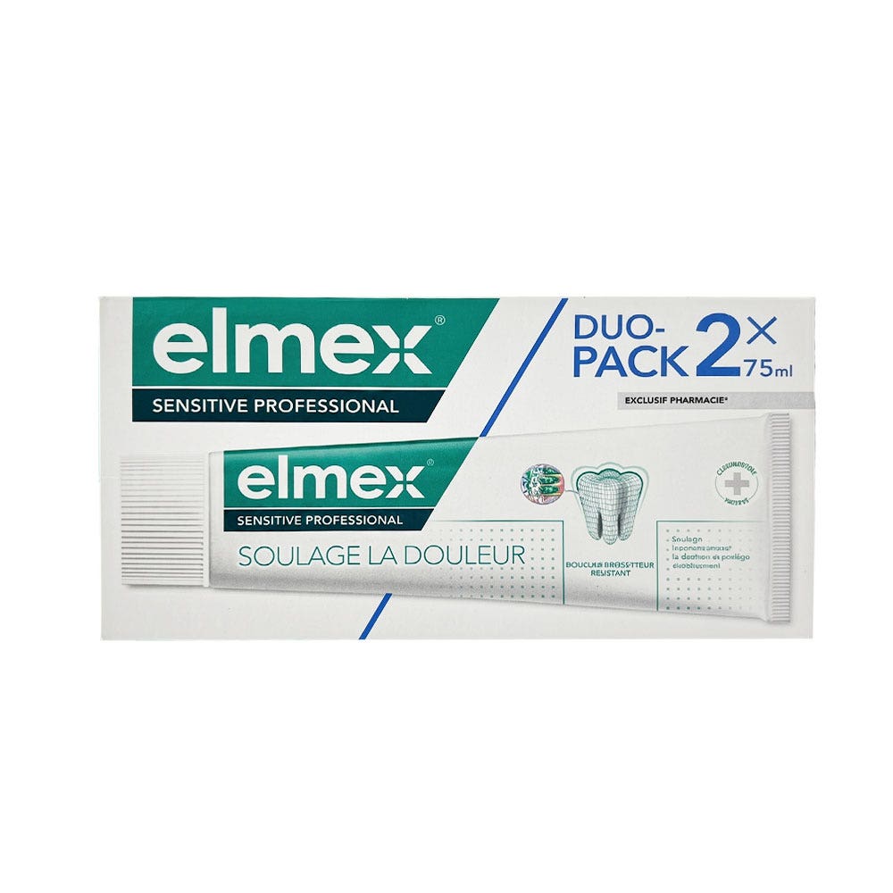 Elmex Sensitive Professional Pasta de dientes 2 x 75 ml