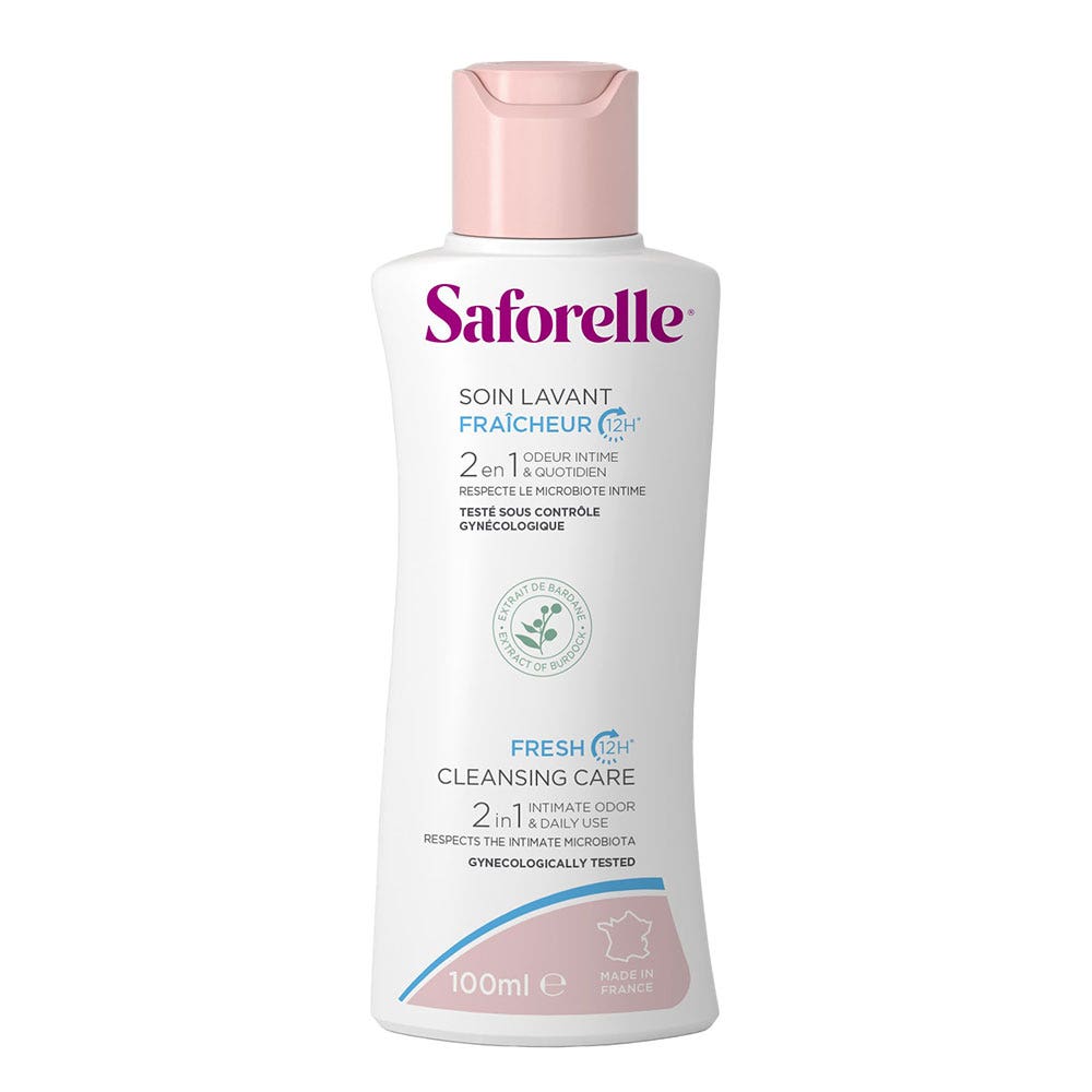 Saforelle Cuidado Limpiador de Bardana Fresca 100 ml