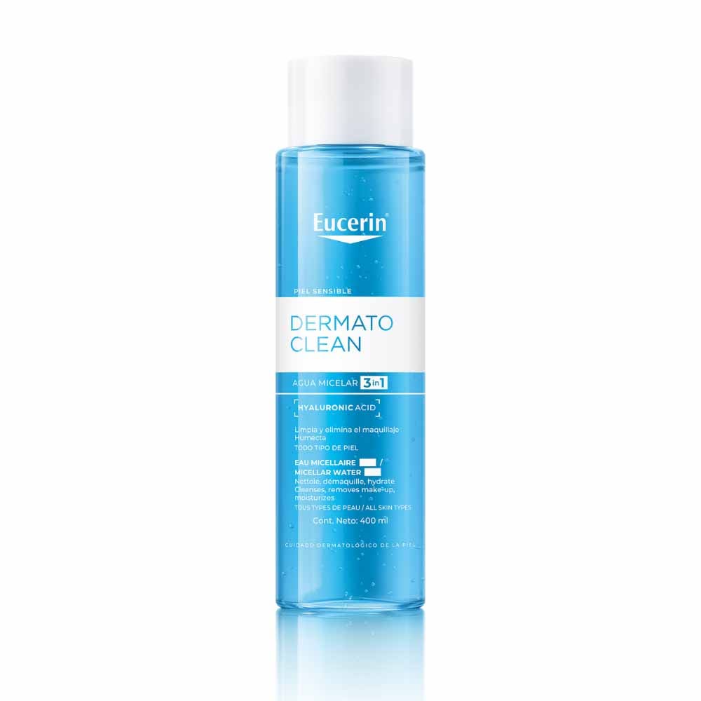 Eucerin DermatoCLEAN [Hyaluron] Eau micelar 3 en 1 400 ml