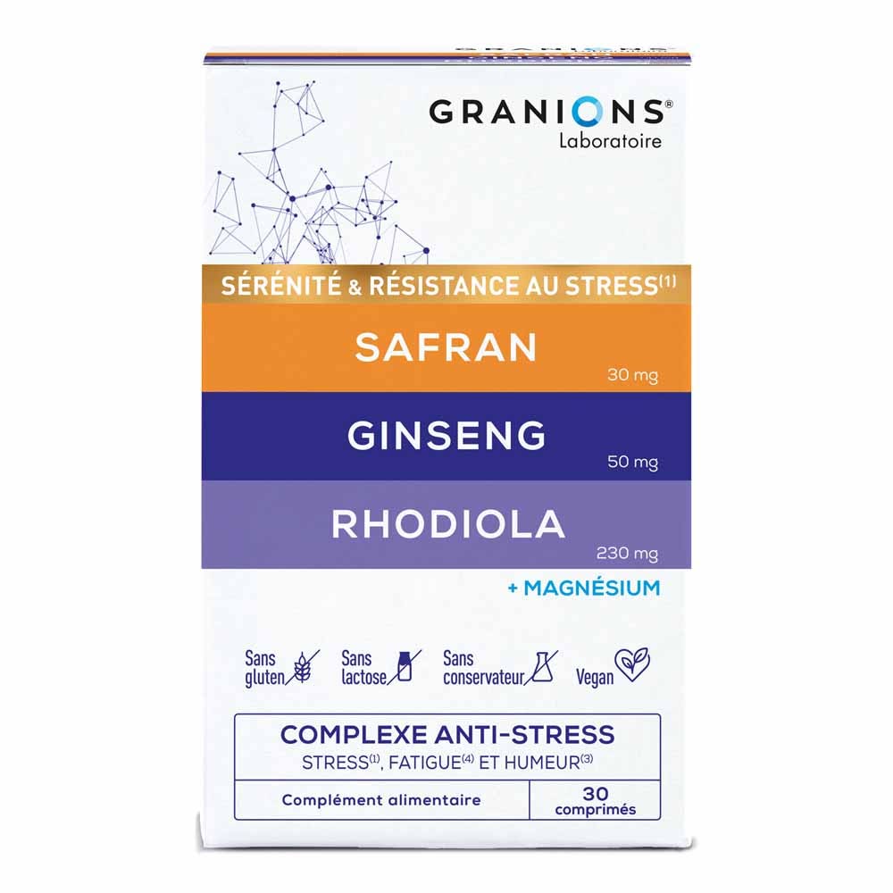 Granions Complejo antiestrés 15 comprimidos