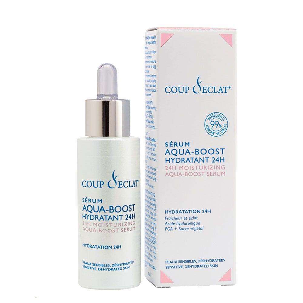 Coup D'Eclat Sérum Aqua-Boost hidratante 24h 30 ml