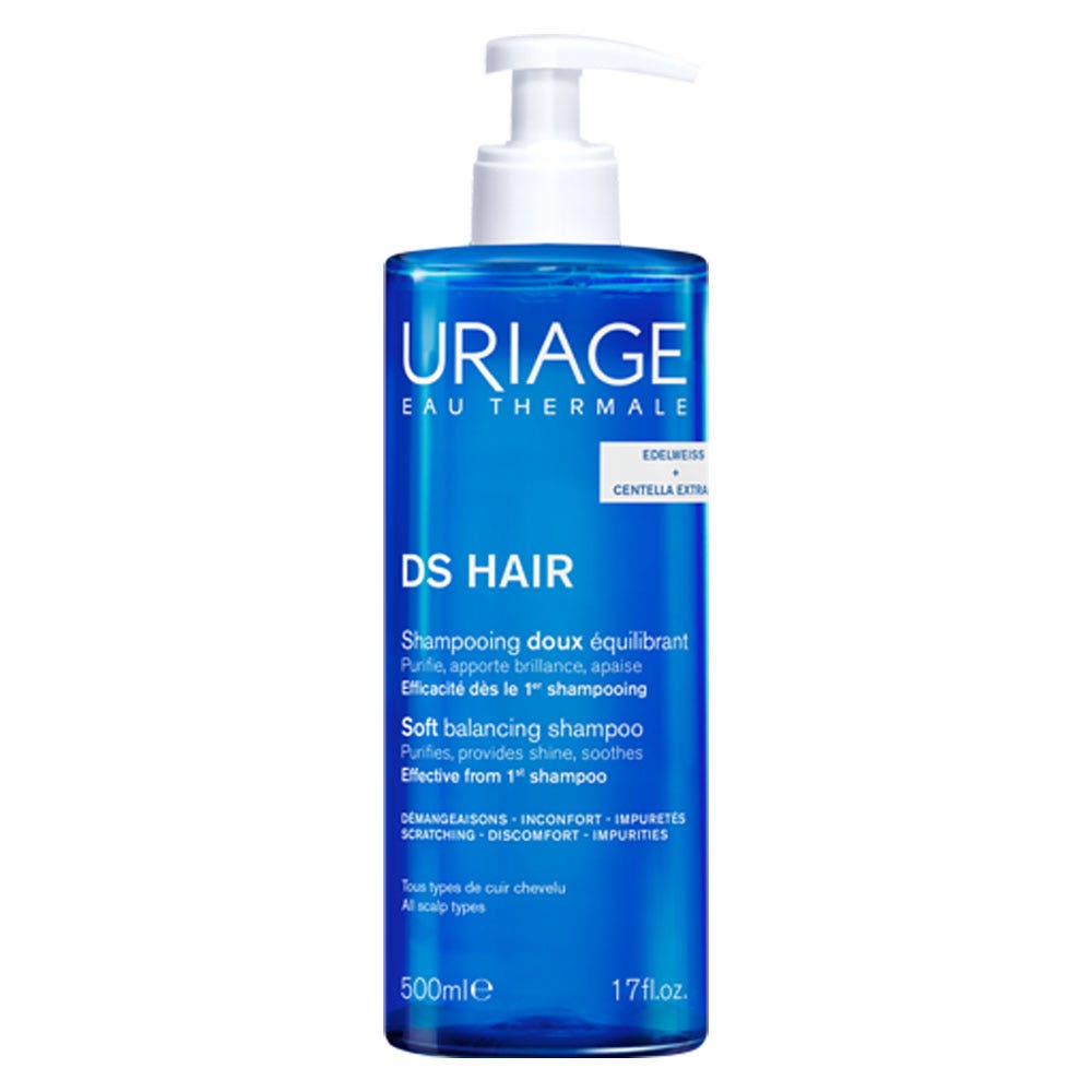 Uriage D.S Champú equilibrante suave cabello 500 ml