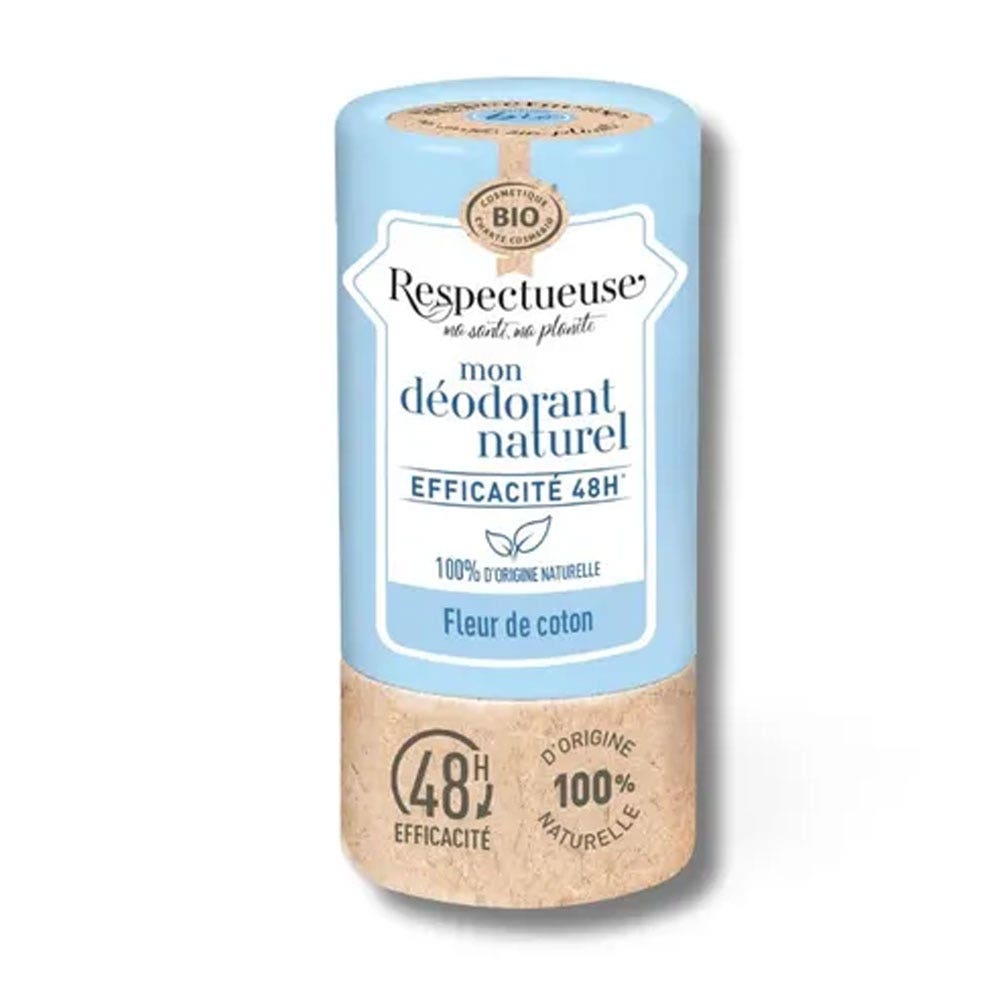 Respectueuse Déodorant Fleur de Coton Bio 50g