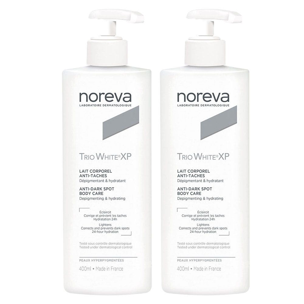 Noreva Trio White Xp Leche corporal Duo 2x400ml