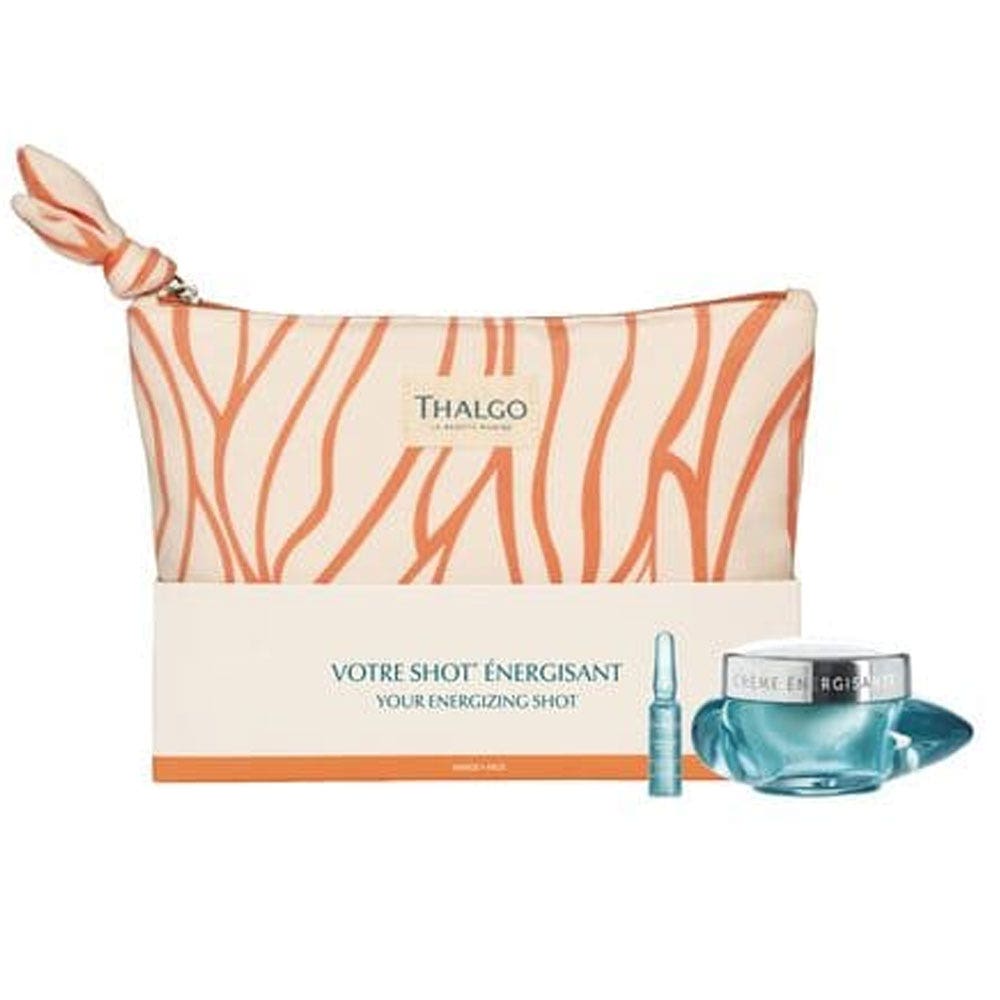 Thalgo Spiruline Boost Trousse Crème Énergisante + Concentré Shot Énergisant