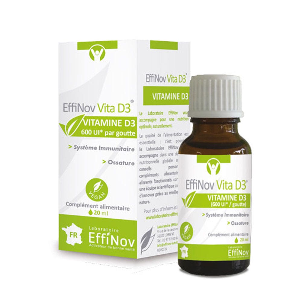 Effinov Nutrition Vita D3 para la inmunidad 20 ml