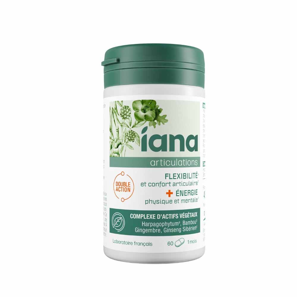 Iana Articulaciones Flexibilidad y energía 60 comprimidos