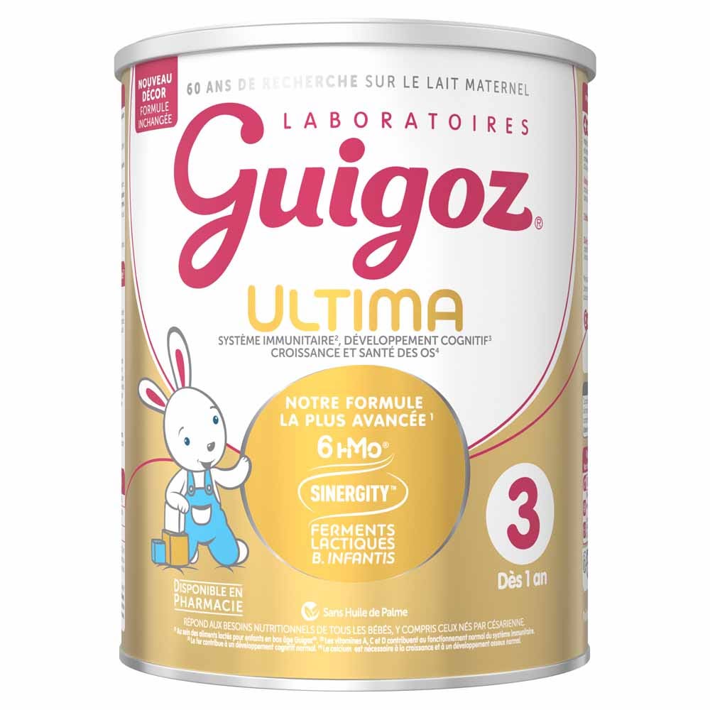 Guigoz Ultima Leche en polvo 3 a partir de 12 meses 780 g