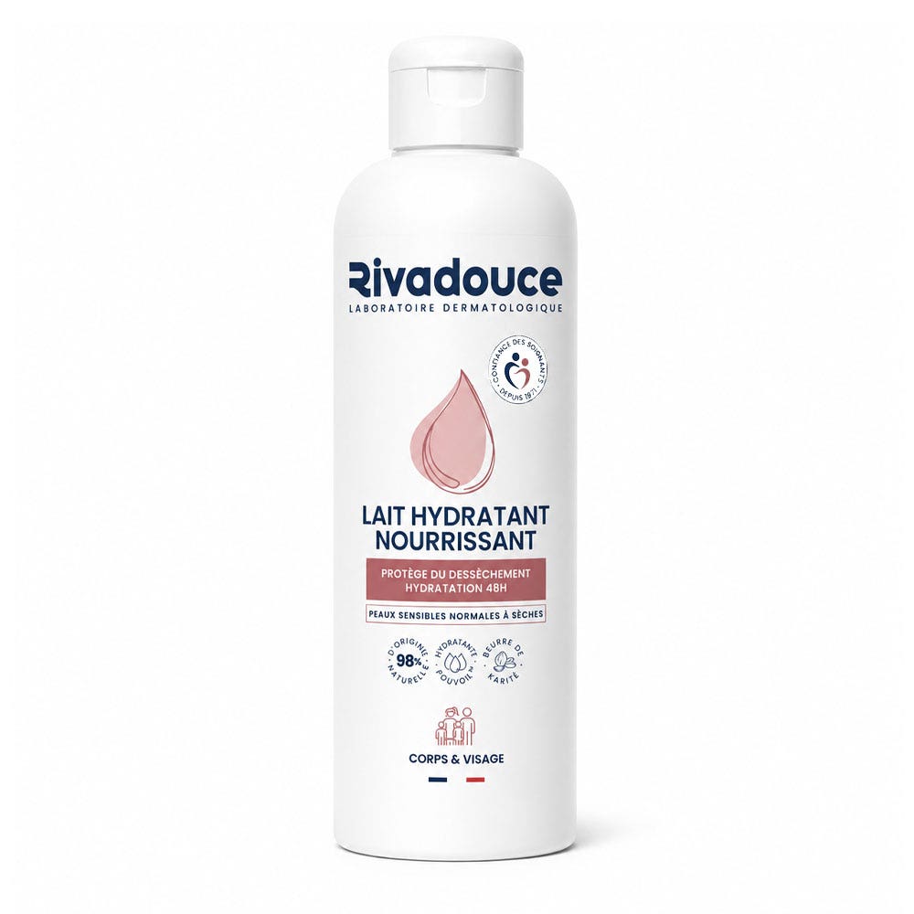 Rivadouce Leche corporal hidratante nutritiva 500 ml
