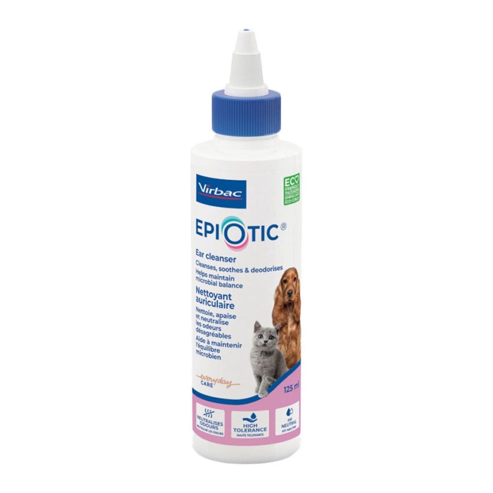 Virbac Epiotic Higiene oídos perros y gatos 125 ml