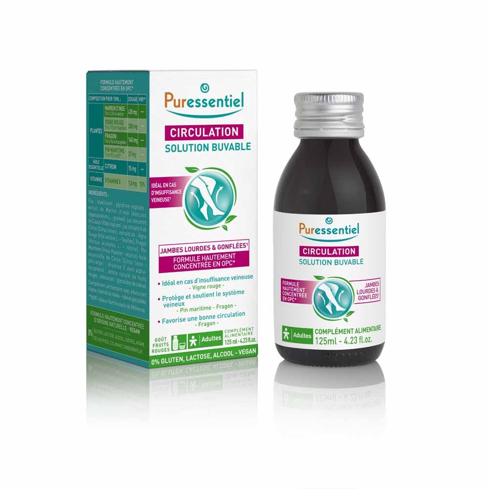 Puressentiel Circulación Solución bebible 125 ml