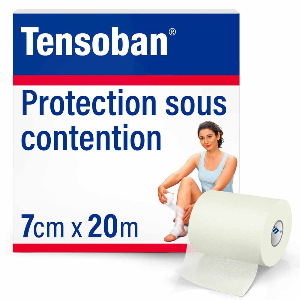 Tensosport Banda de protección bajo compresión 20mx7cm 1 unidad