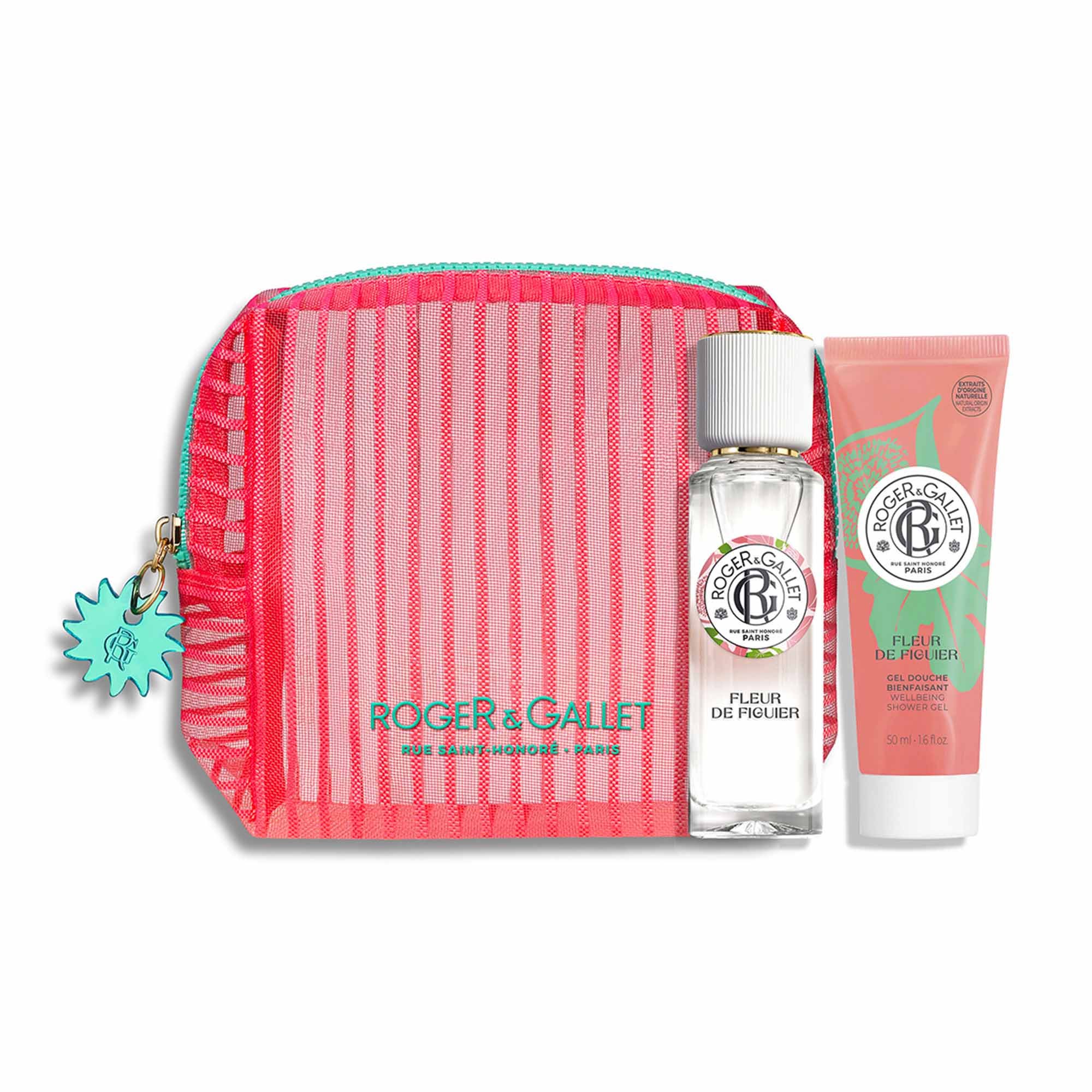 Roger & Gallet Set de verano Fleur de Figuier agua perfumada + gel de ducha 30ml