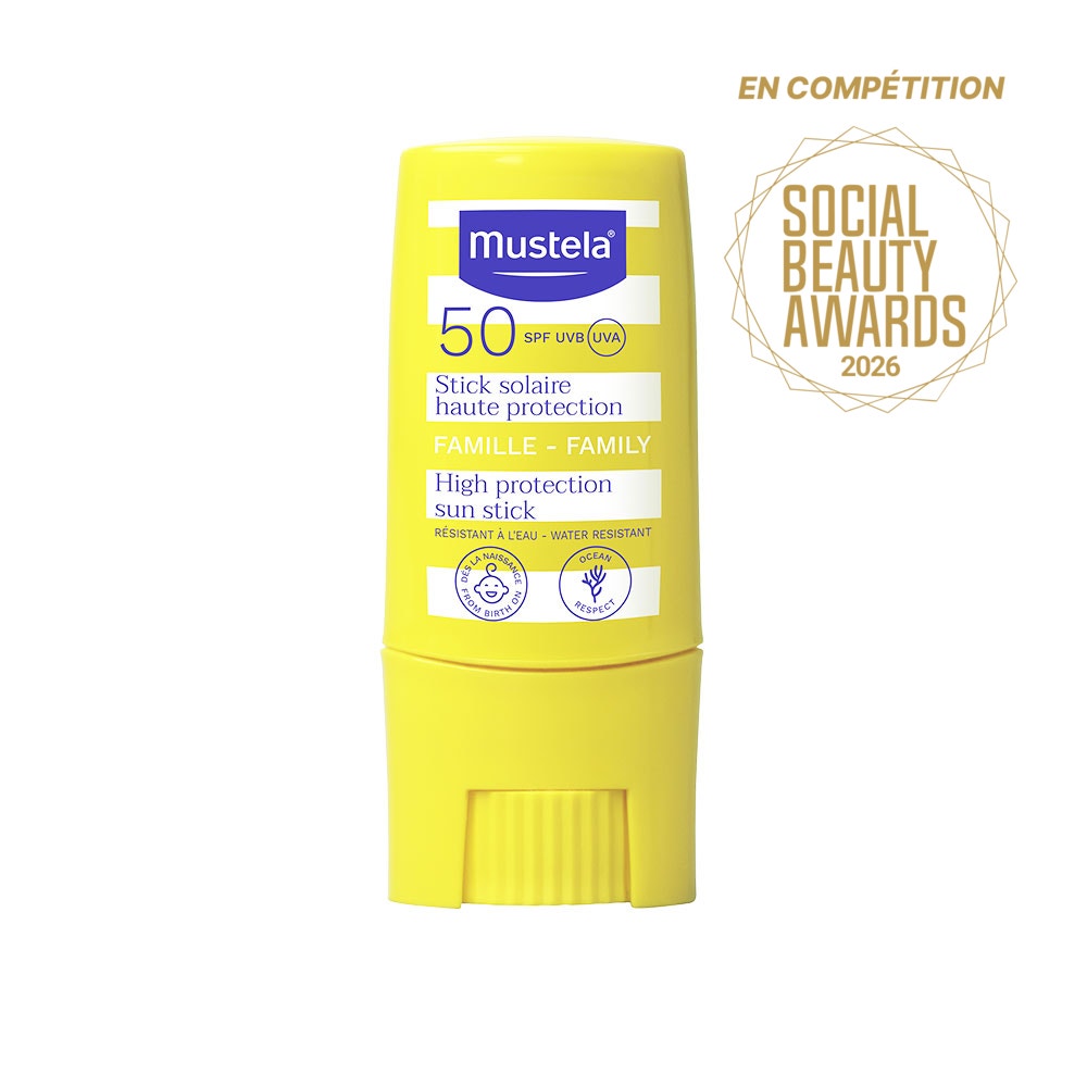 Mustela Stick Solar Alta Protección SPF50 Familia 9 ml