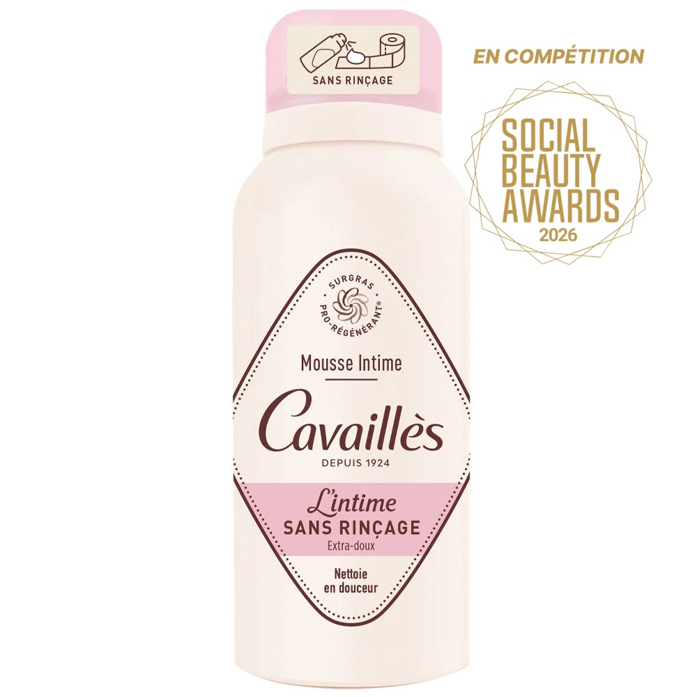 Cavaillès Surgras Pro-Regenerador Espuma íntima Extra-Suave sin aclarado 100 ml