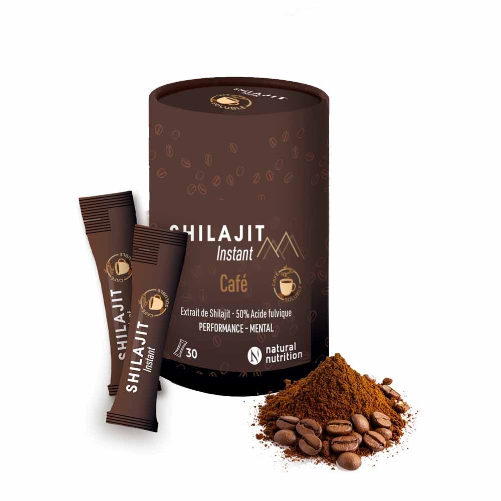 Natural Nutrition Café con shilajit 30 sticks