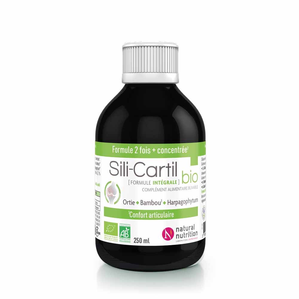 Natural Nutrition Sili-Cartil concentrado bebible bio sabor grosella negra 250 ml