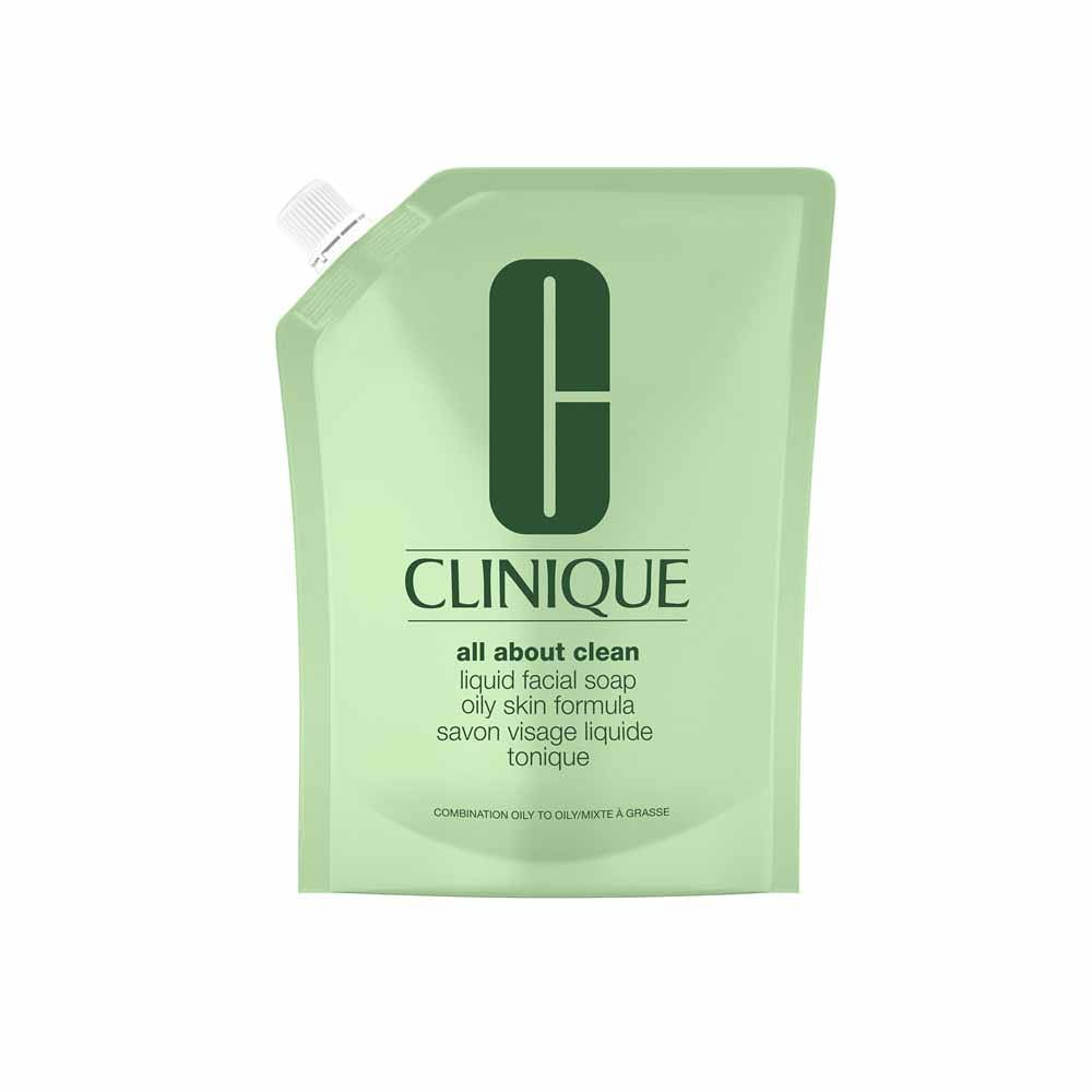 Clinique All About Clean Recarga ecológica jabón líquido facial suave piel mixta a grasa 400 ml