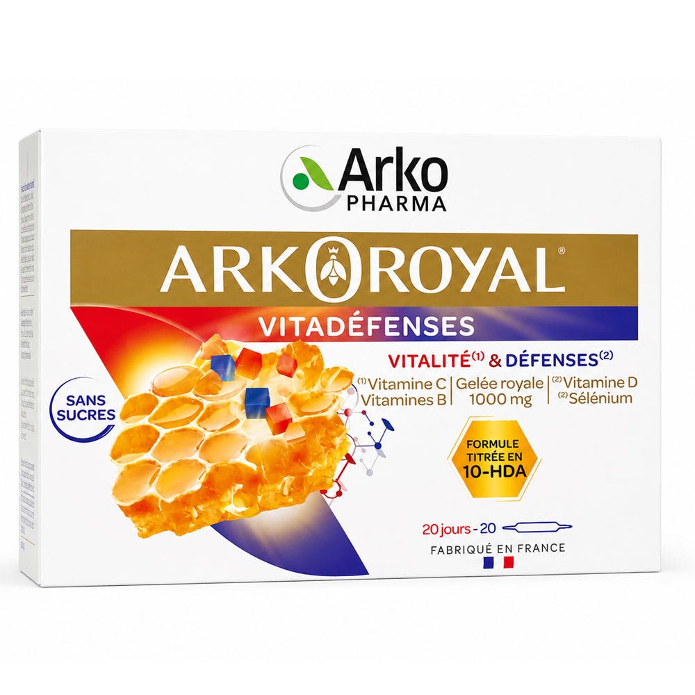 Arkopharma Arkoreal VitaDéfenses 20 ampollas