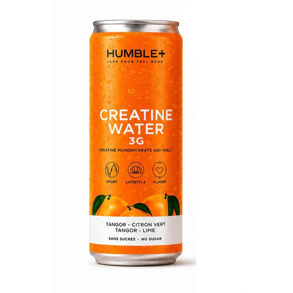 Humble+ Agua de creatina limón verde 330ml