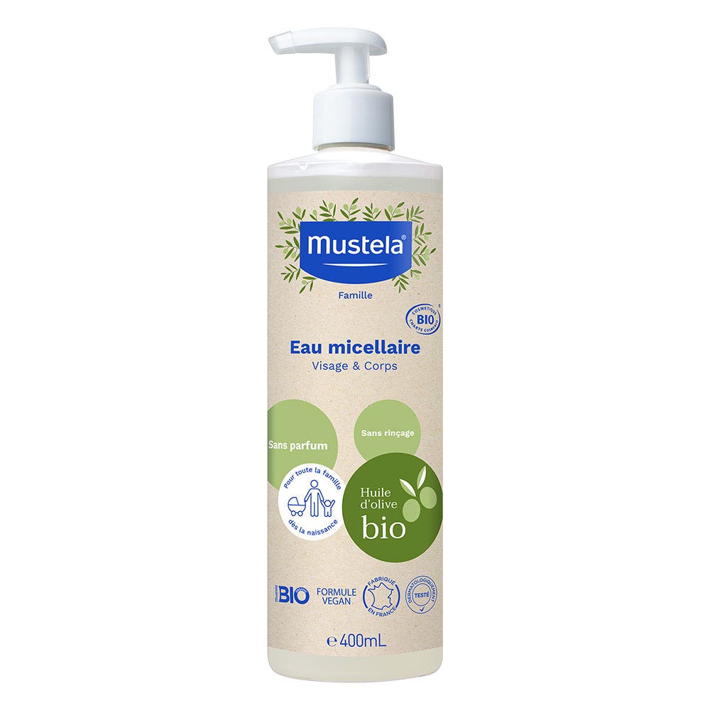 Mustela Agua Micelar Bio 400ml