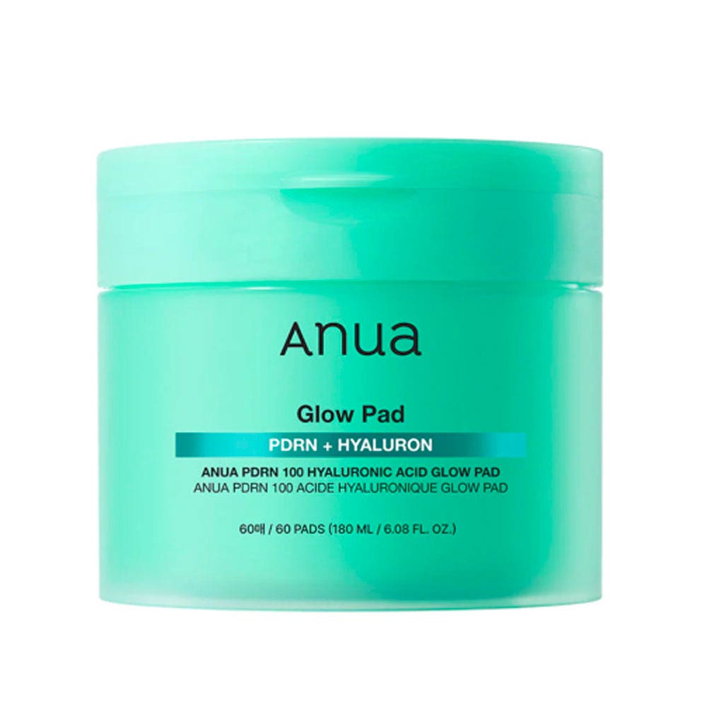 Anua Pdrn 100 ácido hialurónico glow discos hidratantes 60 unidades