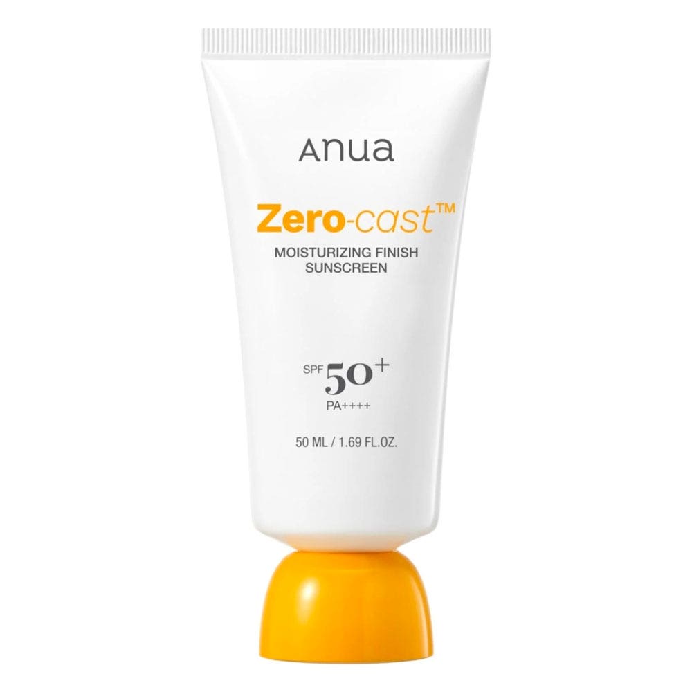 Anua Zero-Cast acabado hidratante crema solar 50 ml