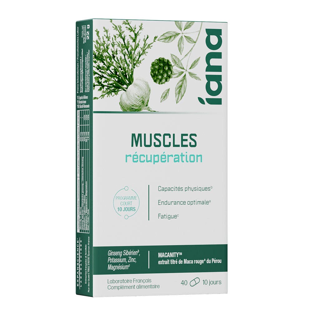 Expanscience Músculos recuperación 40 cápsulas