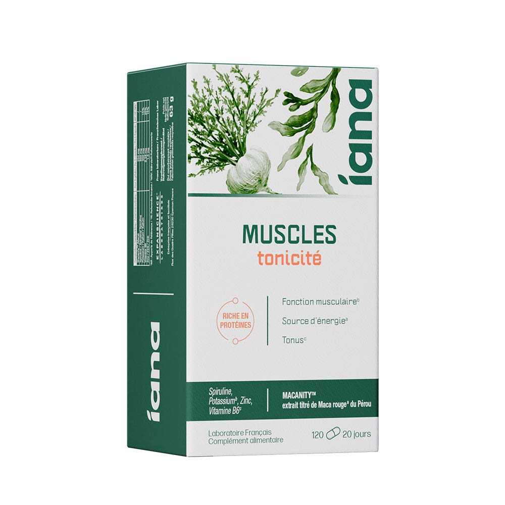 Expanscience Músculos tonicidad 120 cápsulas