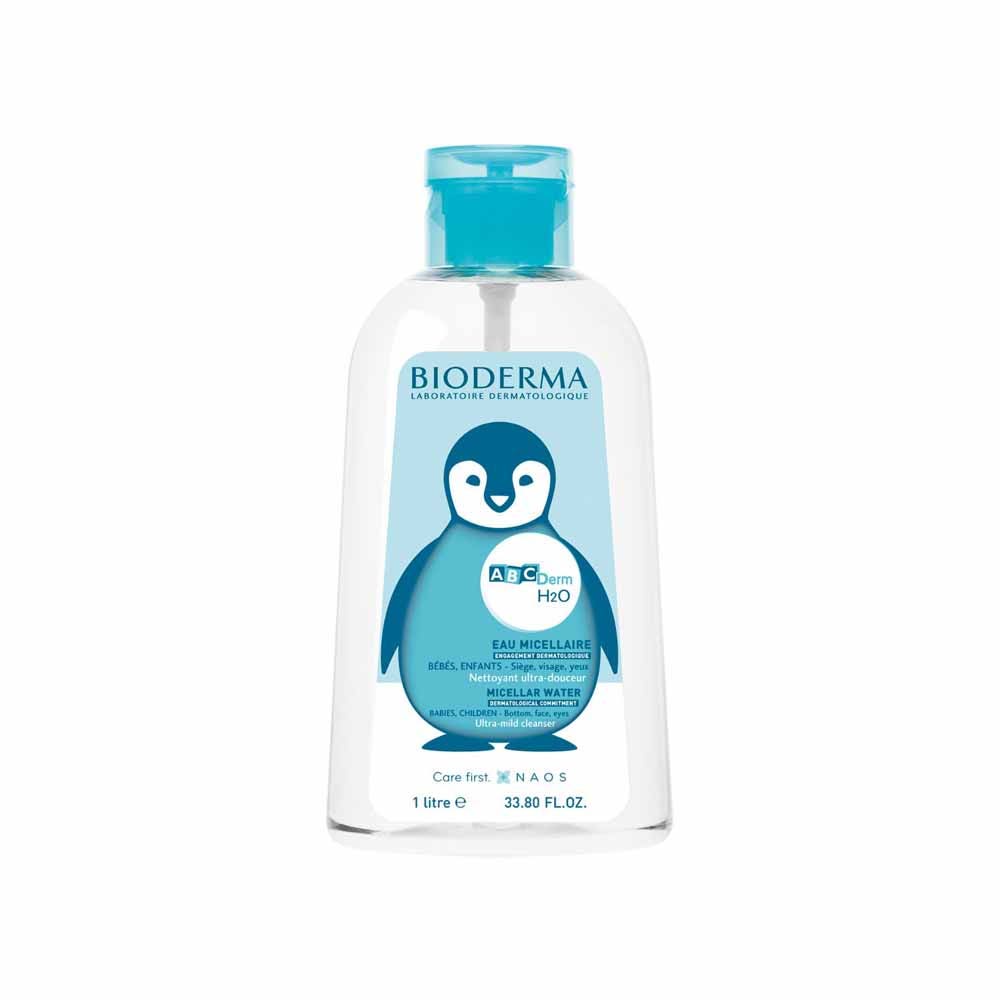 Bioderma Abcderm Agua micelar bebé pieles secas 1l