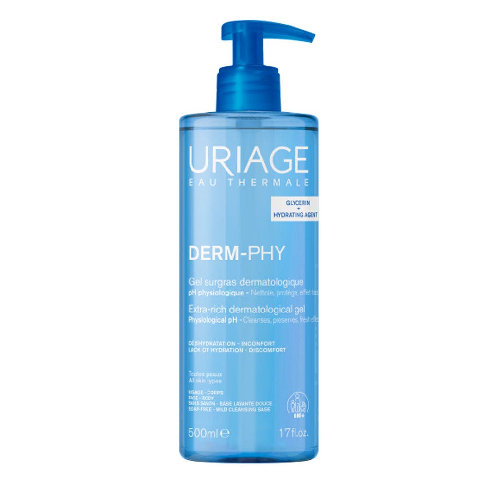 Uriage Higiene Gel de ducha surgras dermatológico pieles sensibles 500 ml
