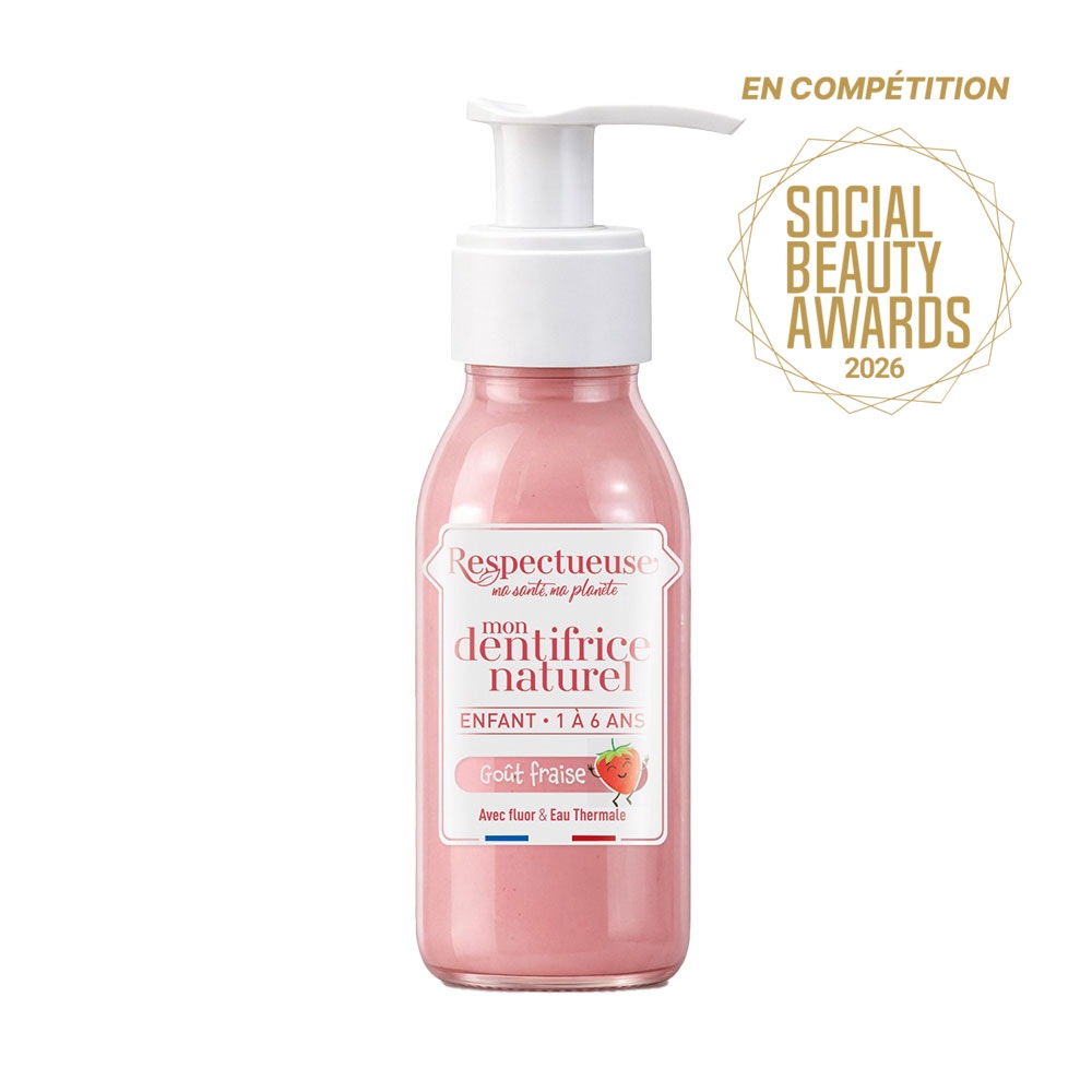 Respectueuse Pasta de dientes fresa niños 80 ml