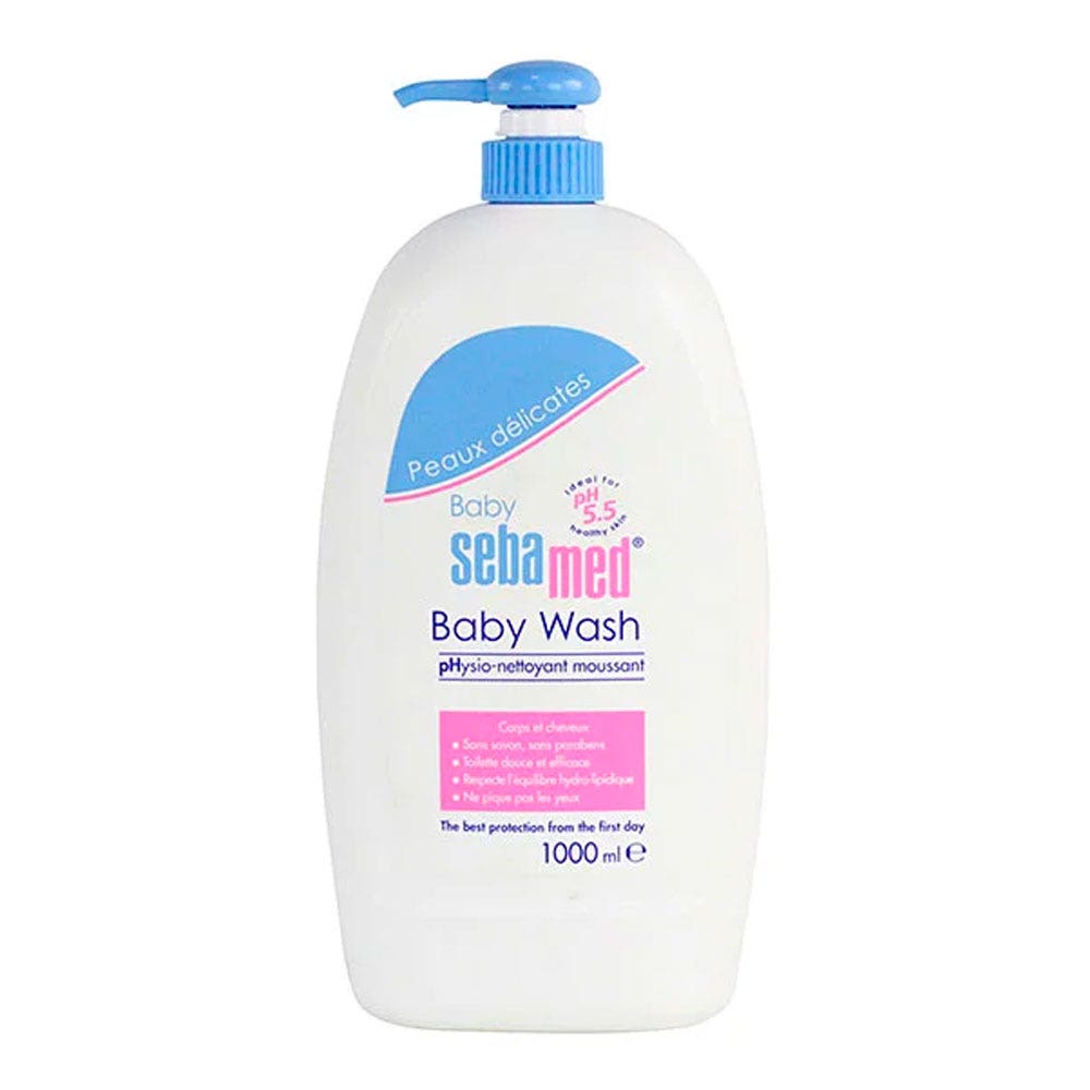 Sebamed Baby Wash pHysio-nettoyant limpiador espumoso 1 l