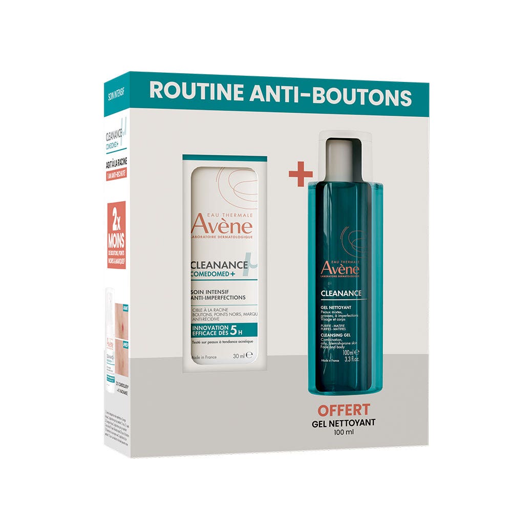 Avène Cleanance Coffret rutina anti granos Comedomed+