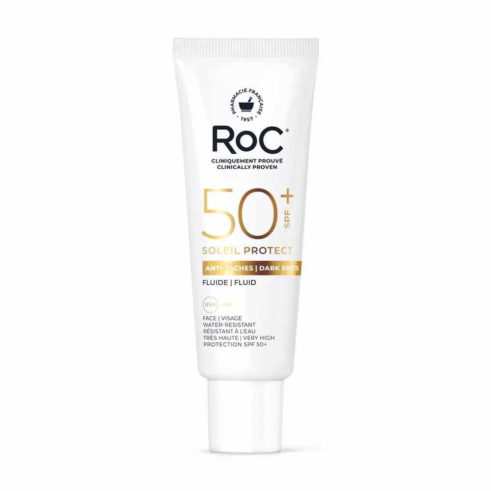 Roc Soleil Protect Fluido antimanchas SPF50+ rosto 50 ml
